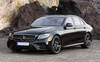 Nakładka na zderzak tylny do Mercedes klasa E W213 Carbon (czarno-czerwony)