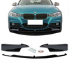 DOKŁADKA BMW F30 F31 11- GLOSSY BLACK SPLITER