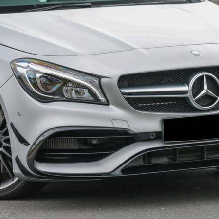 PRZEDNI SPOILER SPLITERY MERCEDES CLA W117 16-19