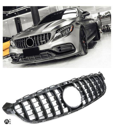 GRILL MERCEDES W205 C63 AMG GT PANAMERICANA BLK.