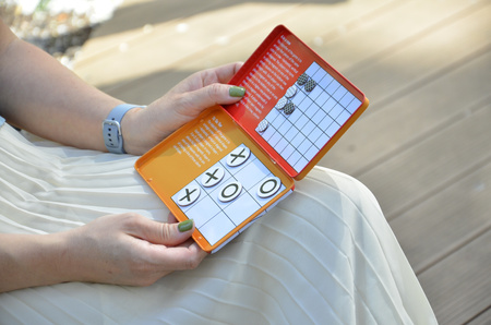 Gra magnetyczna The Purple Cow - Kółko i Krzyżyk