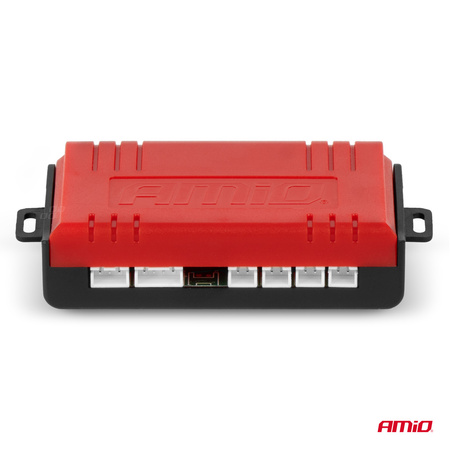 Czujniki parkowania cofania czarne LED 3D AMIO-03185