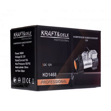 KOMPRESOR SAMOCHODOWY 12V 190V KD1468