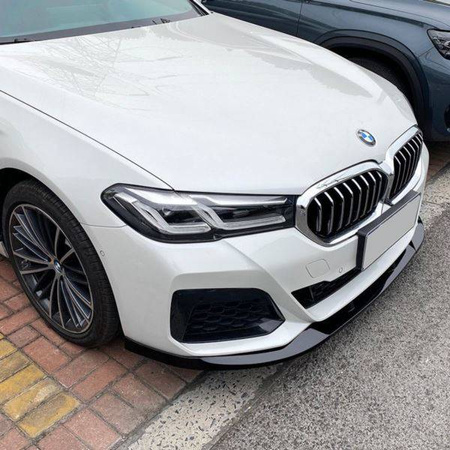 PRZEDNI SPLITER BMW G30 G31 LCI 20- GLOSSY BLACK