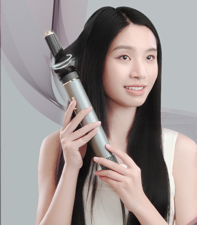 SUSZARKA DO WŁOSÓW 5w1 WIELOFUNKCYJNA 3 PRĘDKOŚCI NAWIEWU 3 POZIOMY TEMPERATURY ZIMNY NAWIEW JONIZACJA DO SUSZENIA LOKÓW WYGŁADZANIA