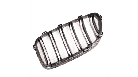 Grill sportowy podwójne żeberka Chrome & Black BMW 5 F10 F11 2010-2018