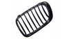 Grill sportowy pojedyncze żeberka Matt Black BMW 3 E46 przed liftem 1999-2003