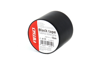 Taśma izolacyjna szkot czarna PCV 48mm x 10m AMIO-02610