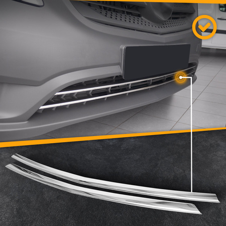 Listwy atrapy zderzaka przedniego Mercedes-Benz Vito Cargo PRE-FL 2014-2019