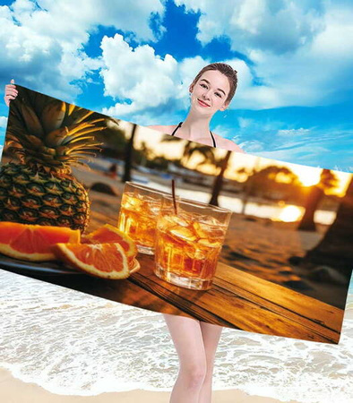 RĘCZNIK PLAŻOWY KĄPIELOWY 100 X 180 CM MIKROFIBRA DUŻY SZYBKOSCHNĄCY MIĘKKI KOLOROWY