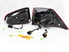 Lampy diodowe VW GOLF 7 13-19 RED LED SEQ