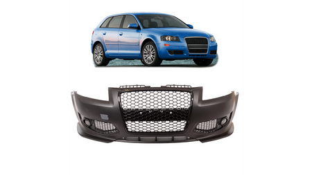 Przedni zderzak sport zestaw z grillem AUDI A3 przed liftem 2005-2008