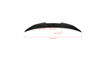 Lotka Lip Spoiler Carbon BMW 8 G16 F93 Gran 2019-obecnie