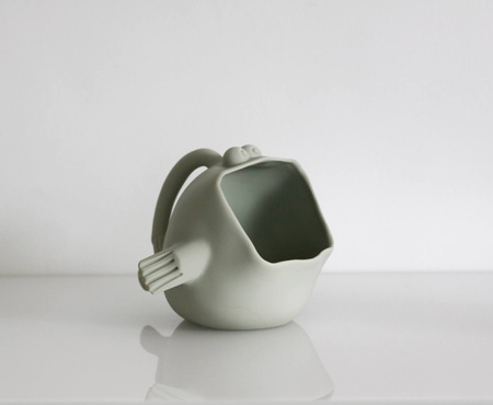 Silikonowy Czerpak Rozdymka Scrunch - Szałwiowy