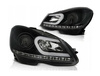Lampy przednie Mercedes C W204 11-14 BLACK TUBE LI