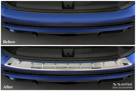 Nakładka na zderzak tylny Audi Q6 e-tron (Stal)