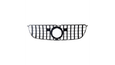 Grill sportowy GT Gloss Black Camera MERCEDES GLS X166 Facelift 2016-2019
