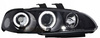 Reflektory przednie Honda Civic V BLACK RING