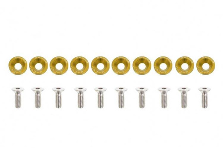 Śrubki uniwersalne 6mm JDM Gold