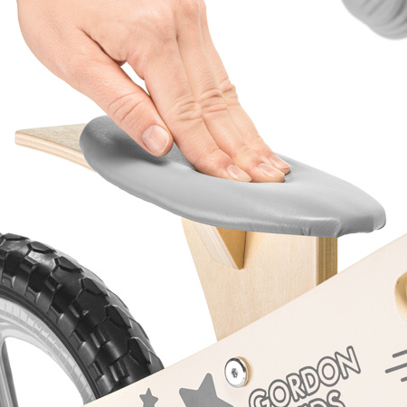 ROWEREK BIEGOWY 12' DLA DZIECKA ROWER DREWNIANY Z TORBĄ KOŁA EVA