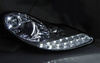 Reflektory chrom PORSCHE BOXSTER 96-04 911 996