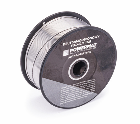 Drut spawalniczy rdzeniowy (samoosłonowy) 0,9mm 1kg FLUX-0.9-1KG