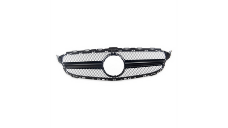 Grill sportowy Black A-Type Camera MERCEDES C-Class W205 S205 A205 C205 przed liftem 2014-2018