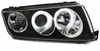 Reflektory lampy przednie SKODA FABIA I Ringi Blac