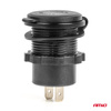 Ładowarka samochodowa z gniazdami USB wodoodporna 2x USB-C 12V 24V AMIO-04223