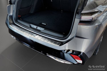 Nakładka na zderzak tylny do Peugeot 308 III SW (Kombi) (Stal)