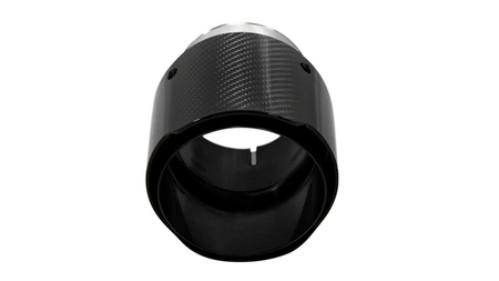 Końcówka tłumika 89mm wejście 70mm Carbon Gloss