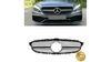 Grill sportowy Silver A-Type MERCEDES C-Class W205 S205 A205 C205 przed liftem 2014-2018