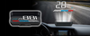 Wyświetlacz projektor na szybe LCD HUD OBD2 GPS USB M7