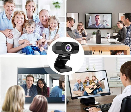 Kamerka Kamera internetowa PC FHD 1080P z mikrofonem