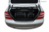 MERCEDES-BENZ CLK CABRIO 2002-2010 TORBY DO BAGAŻNIKA 4 SZT