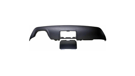 Tylny dyfuzor Matt Black wersja z hakiem holowniczym BMW 5 E60 E61 2003-2010