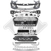 ZDERZAK AUDI A5 18- SPORT CHROME SILVER PDC