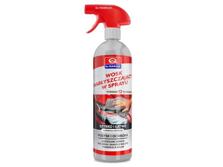 Wosk nabłyszczający w sprayu TITANIUM, 750 ml