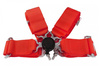 Pasy sportowe 4p 3" Red - Quick
