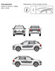 Bagażnik dachowy CRUZ AIRO FIX Citroen C4 Cactus 14-18