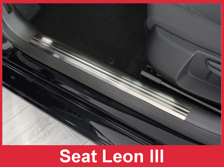 Seat Leon 3 Nakładki na progi górne (wewnętrzne). 2/21217
