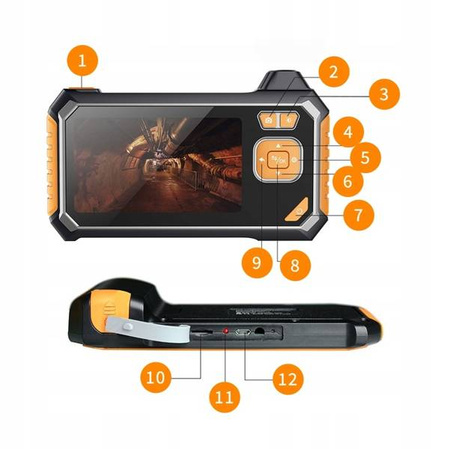 Kamera INSPEKCYJNA DUO ENDOSKOP 5M 7LED 2xFULL HD