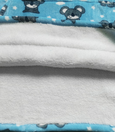 BLUZOKOC KOALA PONCZO BLUZA Z KAPTUREM KIESZEŃ KANGUR POLAR OVERSIZE 100% POLIESTER DLA MŁODZIEŻY DOROSŁYCH