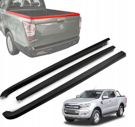 Osłony na rant paki krawędź burty do FORD RANGER III 2011-2023 CREW CAB