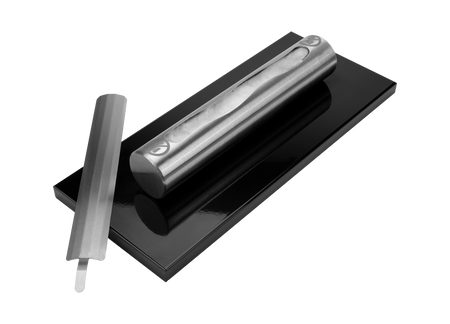Biokominek Stainless Czarny Połysk