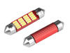 Żarówka VISION Festoon SV8.5 39mm 12/24V 12x 4014 SMD LED, nonpolar, CANBUS, biała, 2 szt.