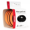 Zestaw gąbek do woskowania polerowania gąbki z uchwytem 125 mm 5 szt. AMIO-02903