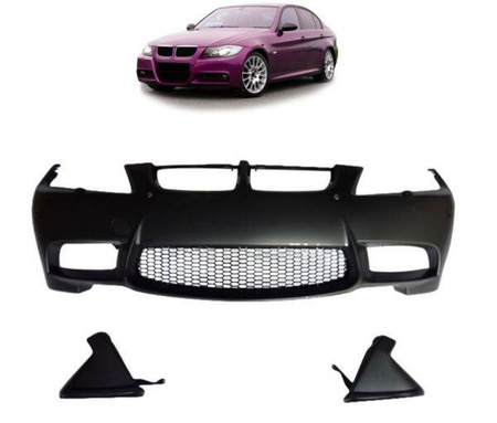 ZDERZAK BMW E90 E91 05-08 WLOTY SRA PDC LOOK M3