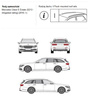 Bagażnik dachowy AIRO CRUZ FIX Mercedes E Estate 16