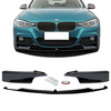DOKŁADKA BMW F30 F31 11- GLOSSY BLACK SPLITER